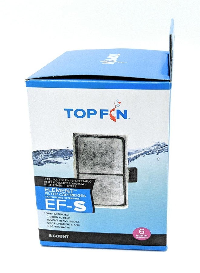 Top Fin خراطيش فلتر Top Fin EF-S Element (6 قطع) لحوض السمك - Image 4
